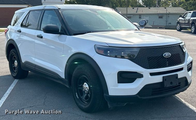 image for item EK3320 2020 Ford Explorer  Police Interceptor SUV 
