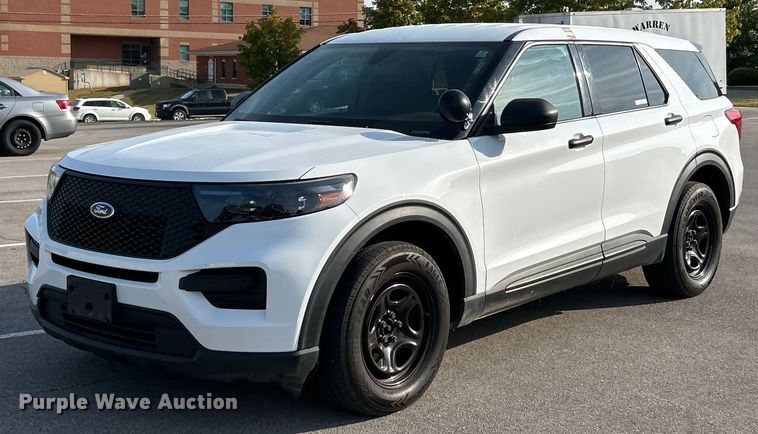 image for item EK3321 2020 Ford Explorer  Police Interceptor SUV