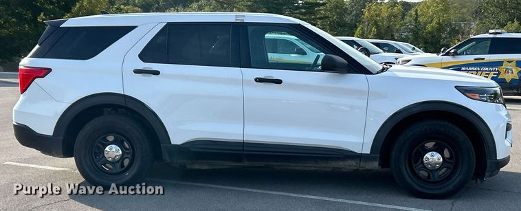 image for item EK3321 2020 Ford Explorer  Police Interceptor SUV