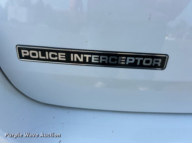 image for item EK3321 2020 Ford Explorer  Police Interceptor SUV