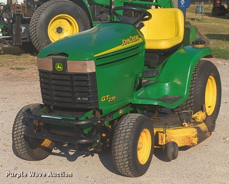 image for item EQ2186 John Deere GT235 lawn mower
