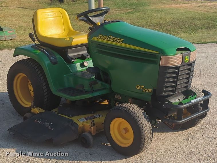 image for item EQ2186 John Deere GT235 lawn mower
