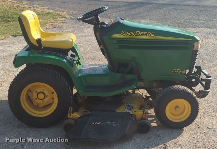 image for item EQ2186 John Deere GT235 lawn mower
