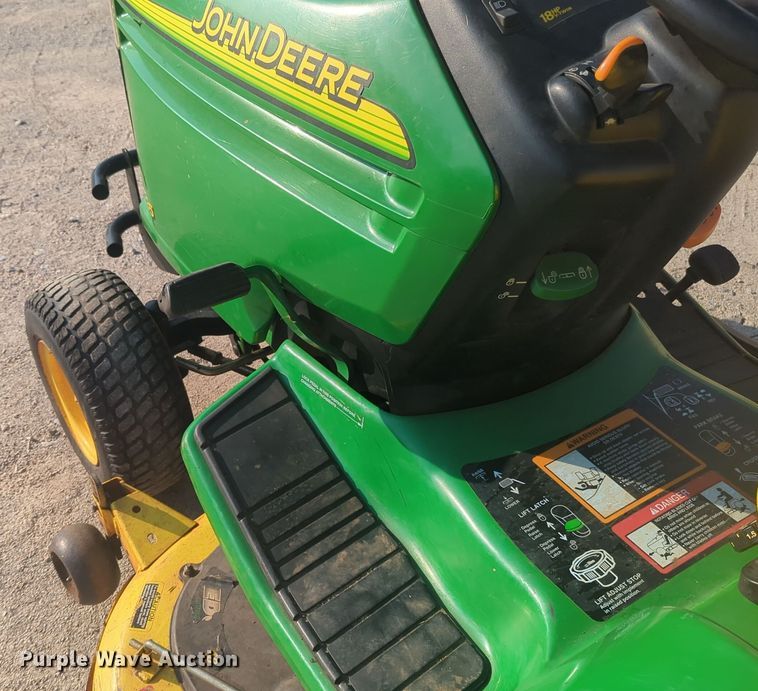 image for item EQ2186 John Deere GT235 lawn mower