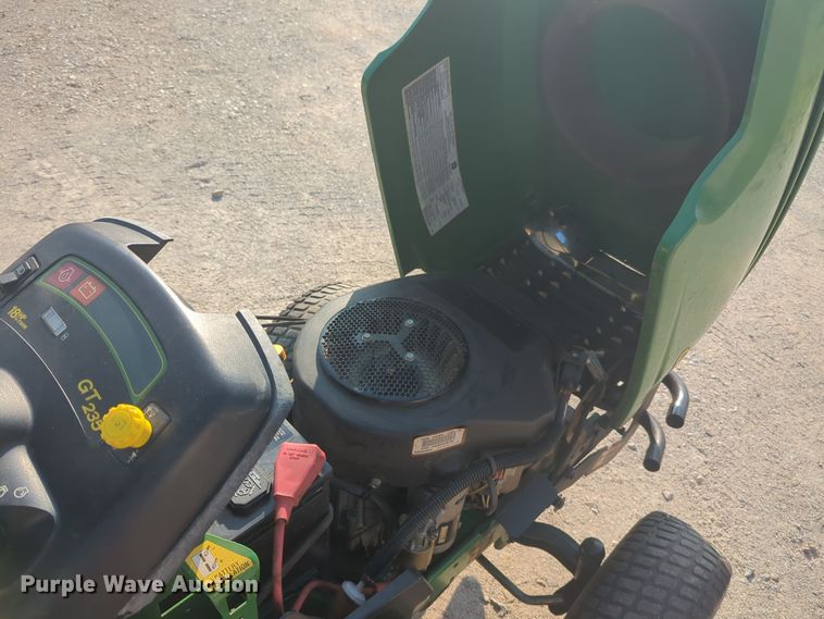 image for item EQ2186 John Deere GT235 lawn mower
