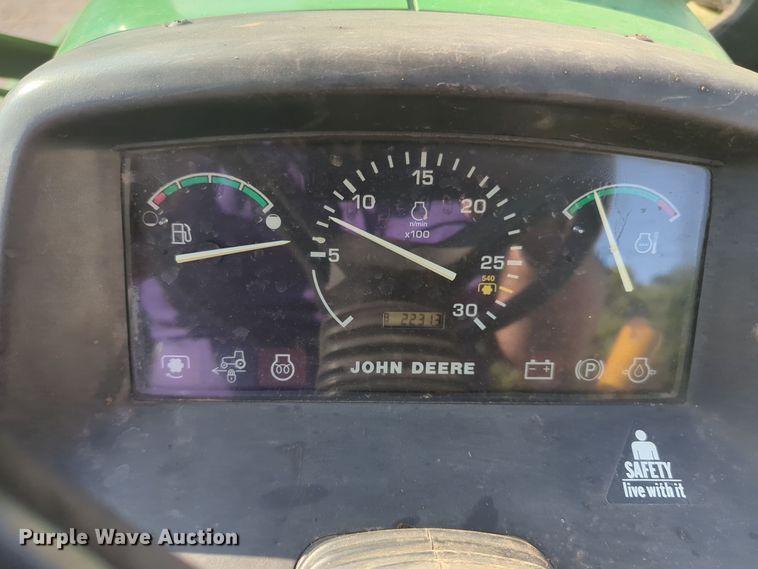 image for item EQ2187 1999 John Deere 4400 MFWD tractor