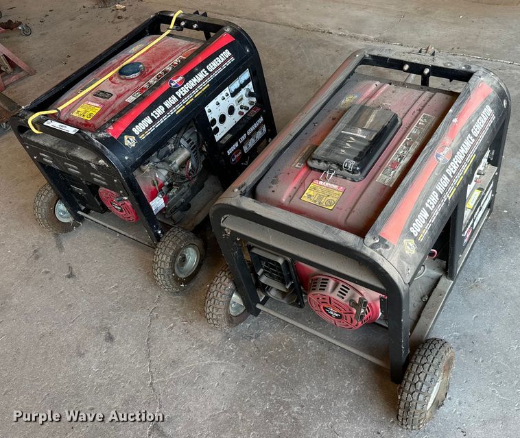 image for item IE9073 (2) All-Power generators