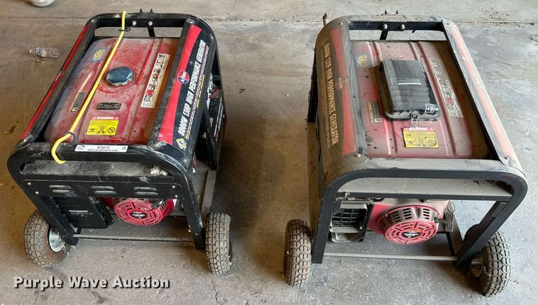 image for item IE9073 (2) All-Power generators