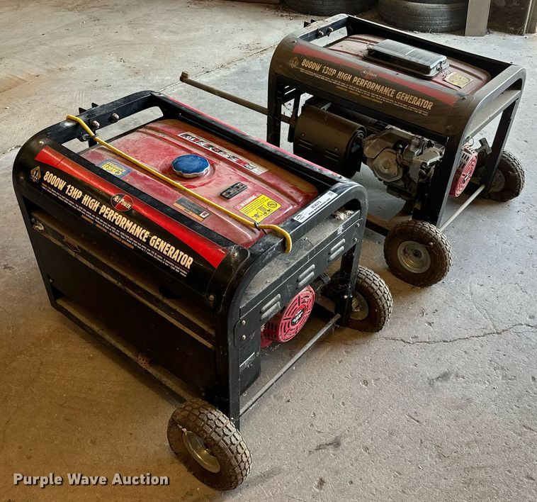 image for item IE9073 (2) All-Power generators