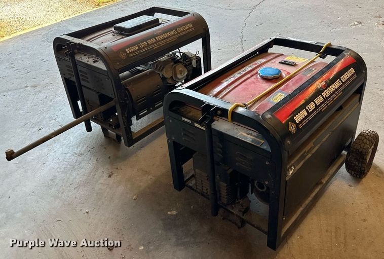 image for item IE9073 (2) All-Power generators