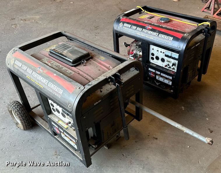 image for item IE9073 (2) All-Power generators