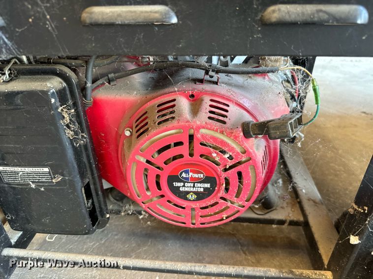 image for item IE9073 (2) All-Power generators