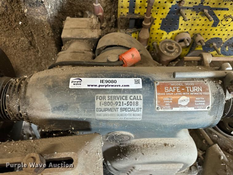 image for item IE9080 Safe-Turn 3000 brake drum lathe