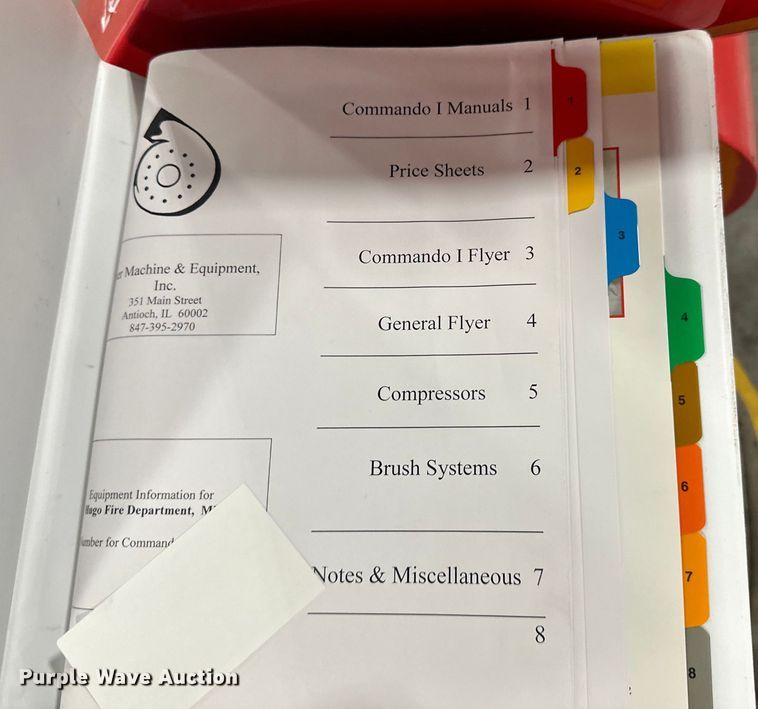 image for item LR9454 Meyer Machine GJR200 insulation vacuum 