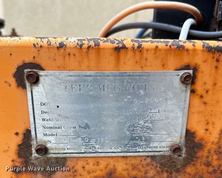 image for item LR9464 2005 Stepp SPH3.0 pot hole patcher