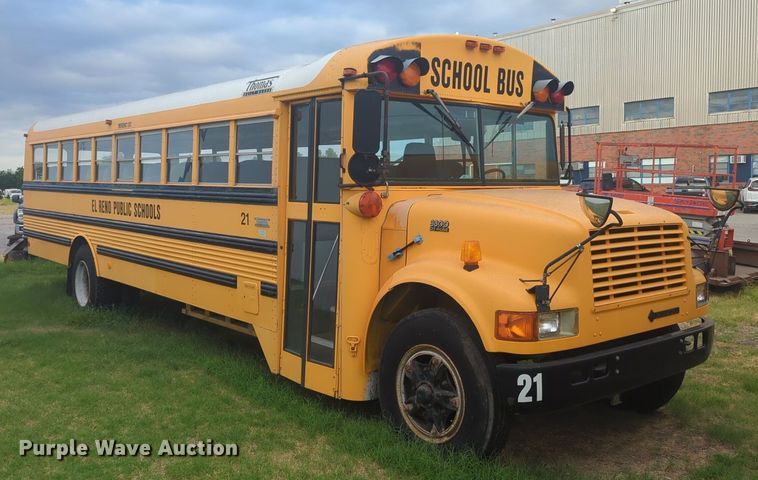 image for item NG9928 1997 International 3800 school bus