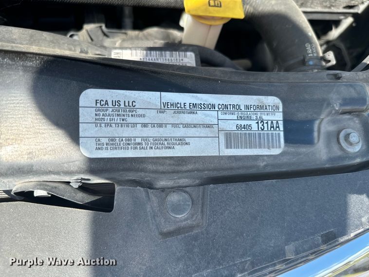 image for item NQ9770 2018 Dodge  Grand Caravan  van