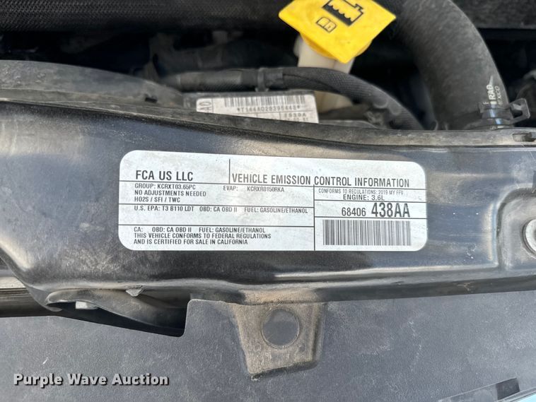 image for item NQ9774 2019 Dodge Grand Caravan  van