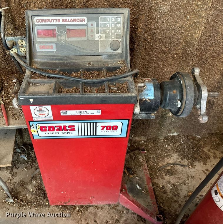 image for item NQ9776 Coats tire mount and balancer machines