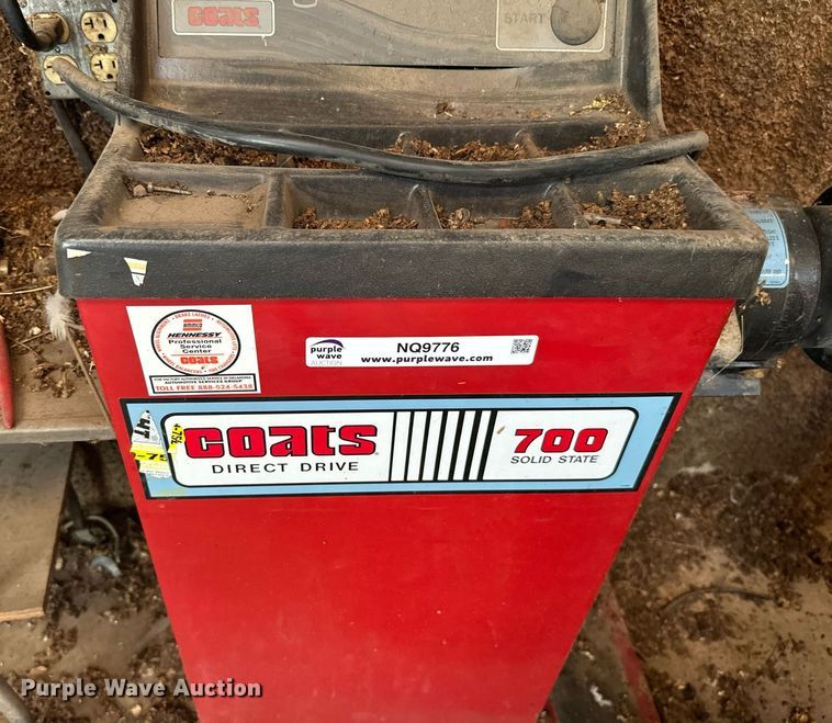 image for item NQ9776 Coats tire mount and balancer machines