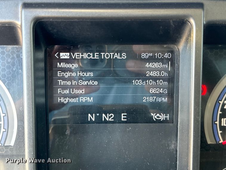 image for item NQ9781 2020 Mack Pinnacle Gold dump truck