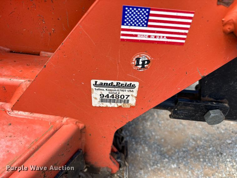 image for item NQ9786 2015 Land Pride  Commander batwing rotary mower