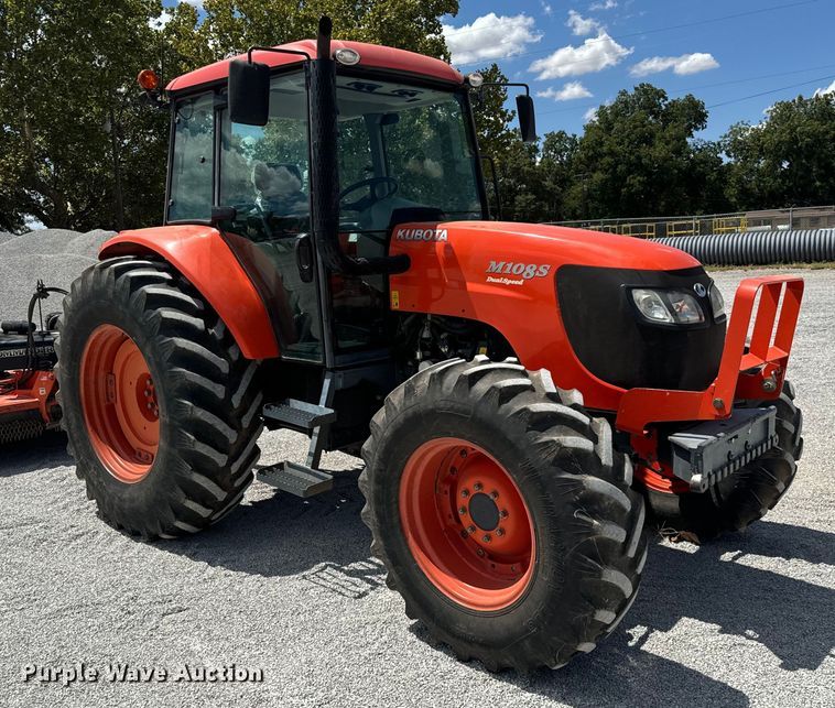 image for item NQ9787 Kubota M108S MFWD tractor