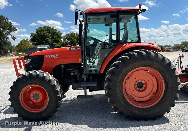 image for item NQ9787 Kubota M108S MFWD tractor