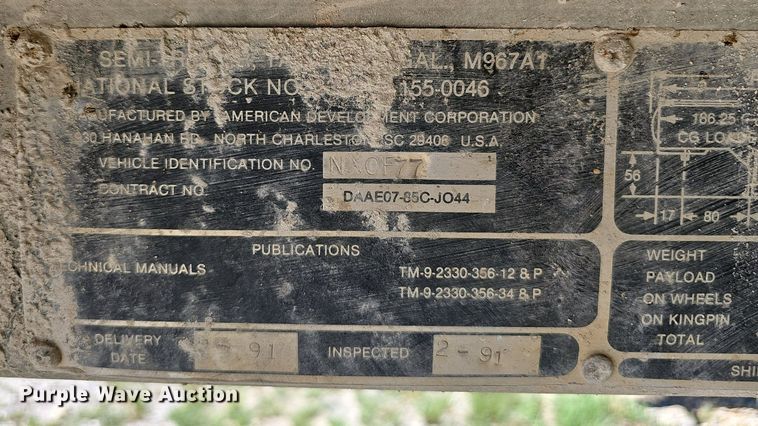 image for item NX9106 Tank trailer