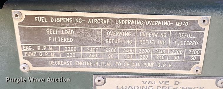 image for item NX9107 1980 M967A1 Tank trailer