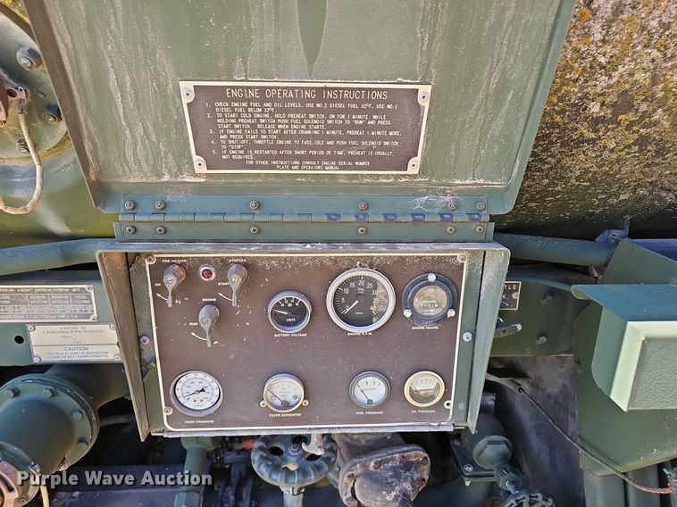 image for item NX9107 1980 M967A1 Tank trailer