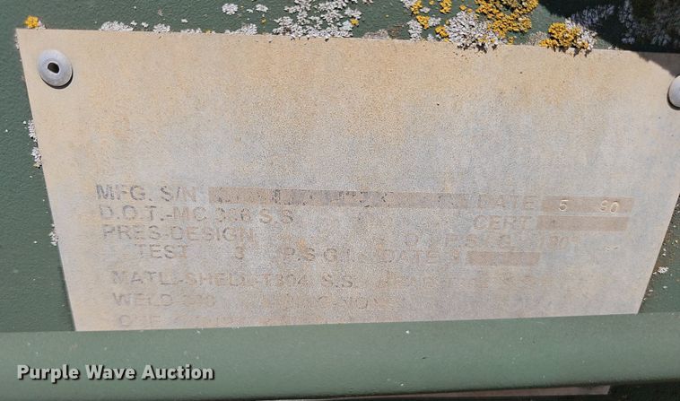 image for item NX9107 1980 M967A1 Tank trailer