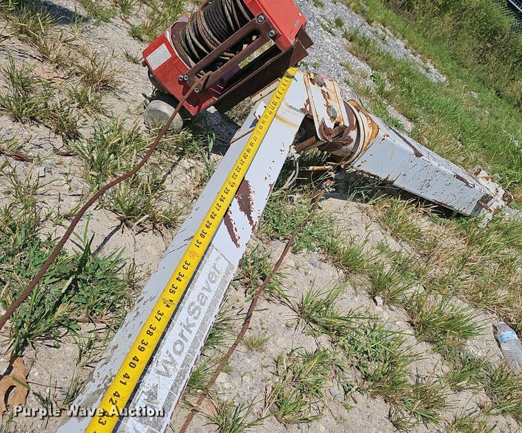 image for item NX9115 (2) service truck cranes 