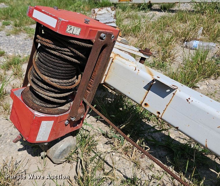 image for item NX9115 (2) service truck cranes 