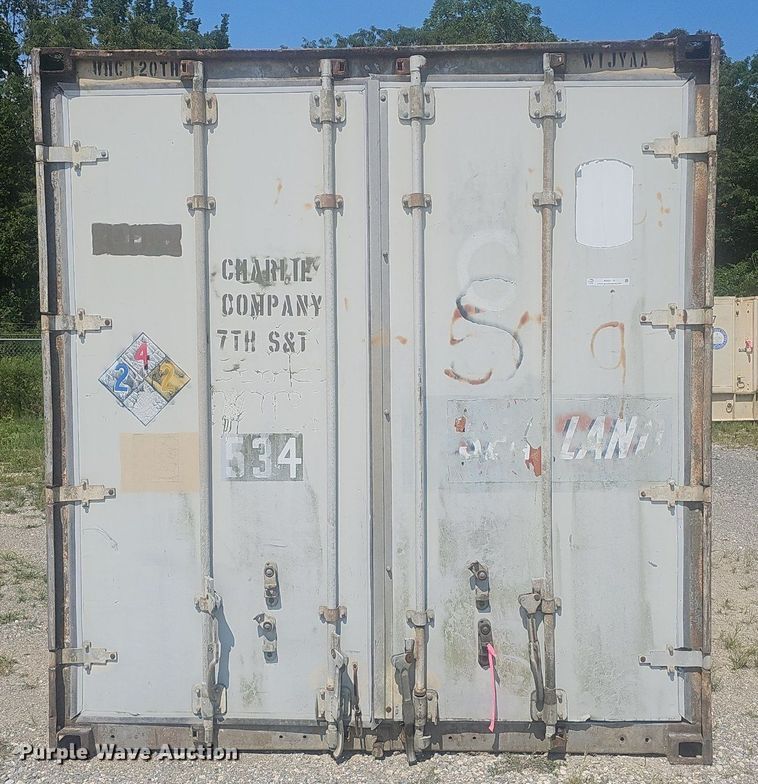 image for item NX9116 1967 shipping container