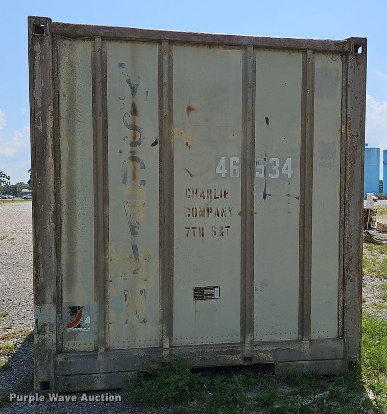 image for item NX9116 1967 shipping container