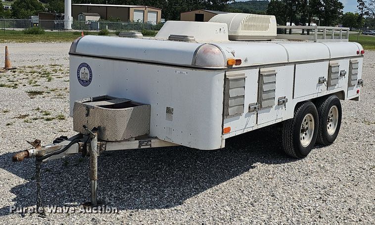 image for item NX9121 1999 Jones Trailer  kennel trailer 