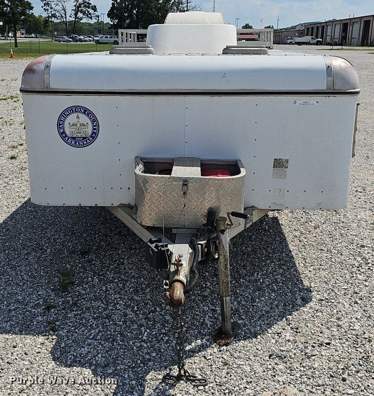 image for item NX9121 1999 Jones Trailer  kennel trailer 