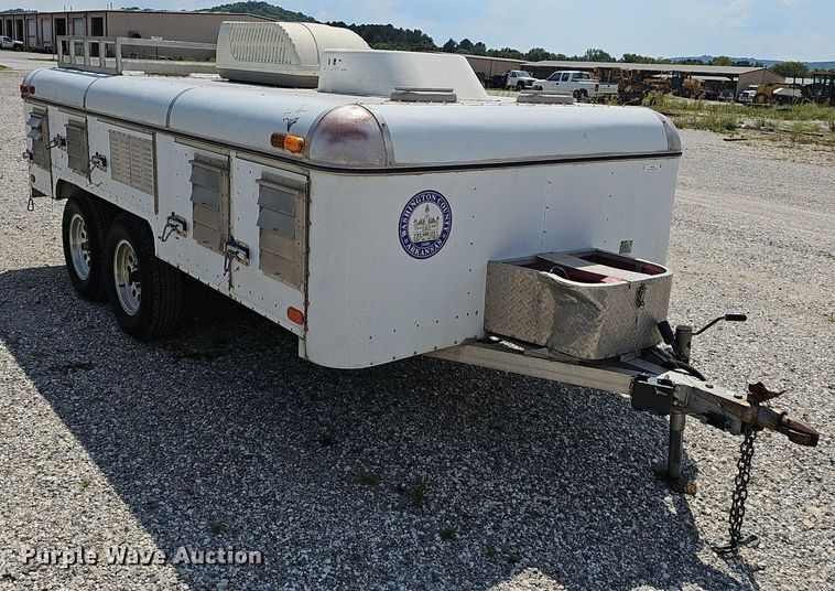 image for item NX9121 1999 Jones Trailer  kennel trailer 