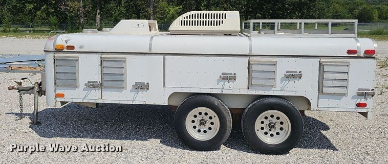 image for item NX9121 1999 Jones Trailer  kennel trailer 