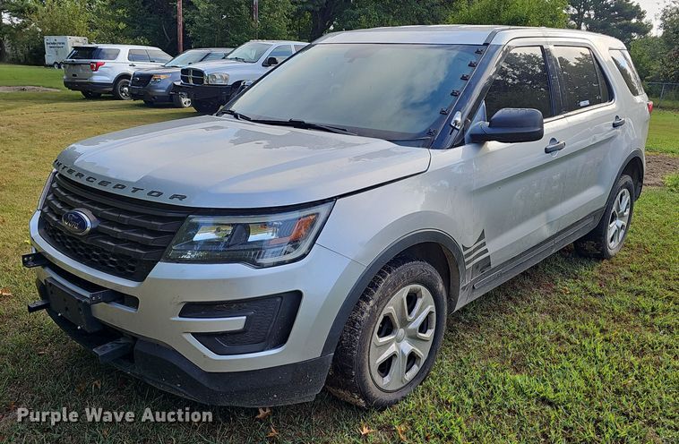 image for item NX9184 2018 Ford Explorer Police Interceptor SUV
