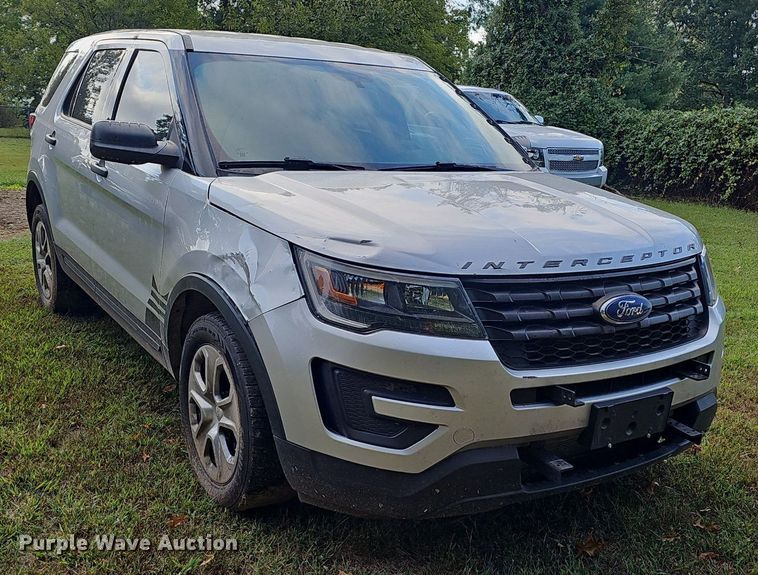 image for item NX9184 2018 Ford Explorer Police Interceptor SUV