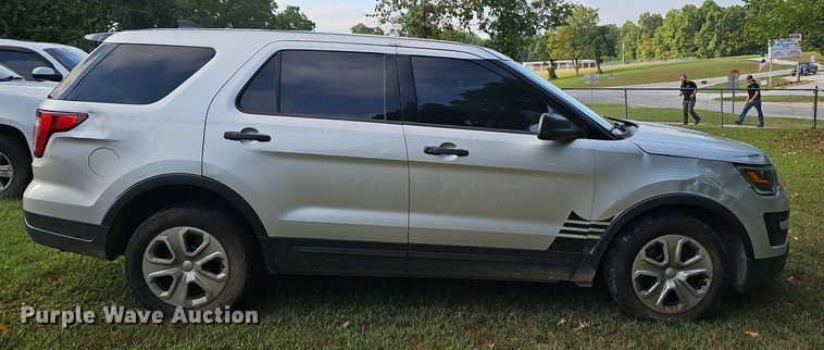 image for item NX9184 2018 Ford Explorer Police Interceptor SUV