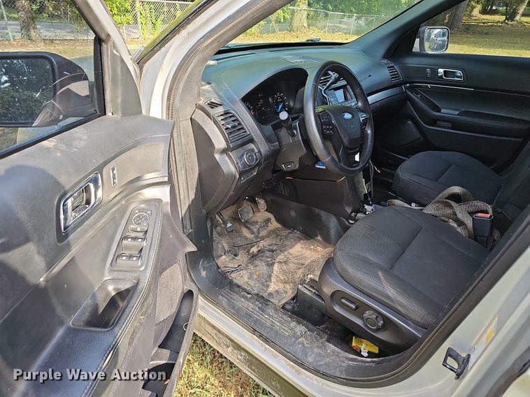 image for item NX9184 2018 Ford Explorer Police Interceptor SUV