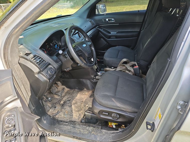 image for item NX9184 2018 Ford Explorer Police Interceptor SUV