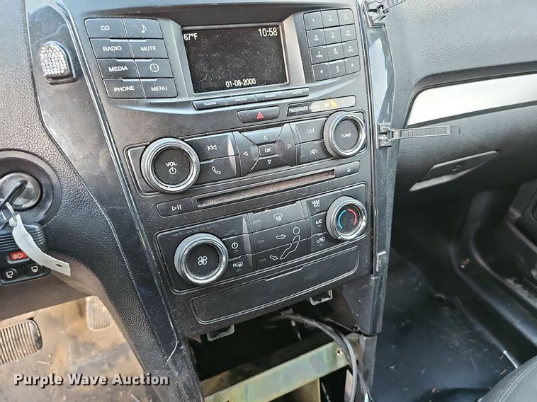 image for item NX9184 2018 Ford Explorer Police Interceptor SUV