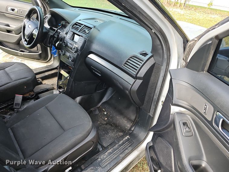 image for item NX9184 2018 Ford Explorer Police Interceptor SUV