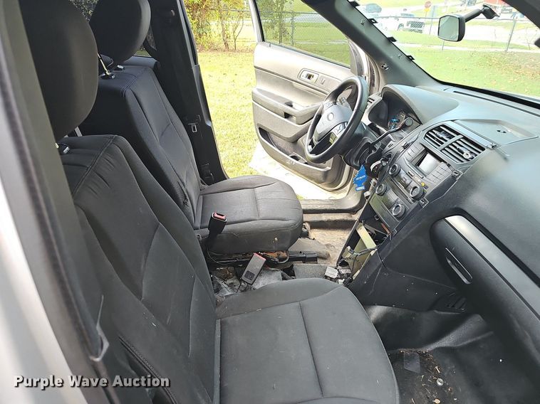 image for item NX9184 2018 Ford Explorer Police Interceptor SUV