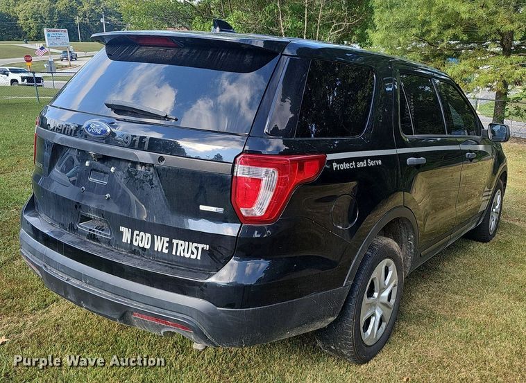image for item NX9185 2016 Ford  Explorer Police Interceptor  SUV