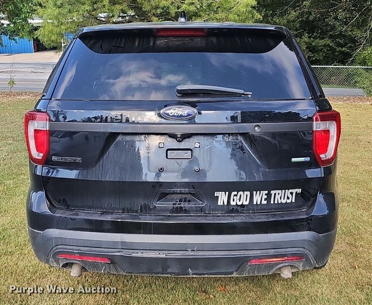 image for item NX9185 2016 Ford  Explorer Police Interceptor  SUV